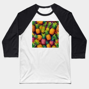 Pineapple In Pride Rainbow Baseball T-Shirt